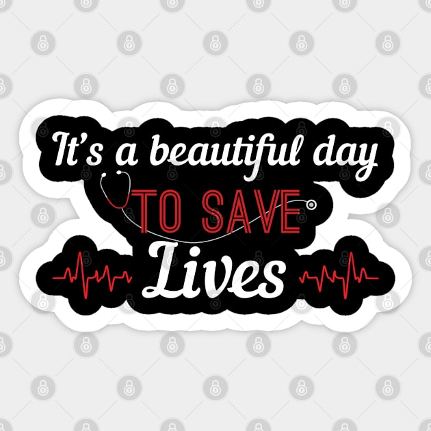 Medicine Saving Lives Sticker by CrissWild